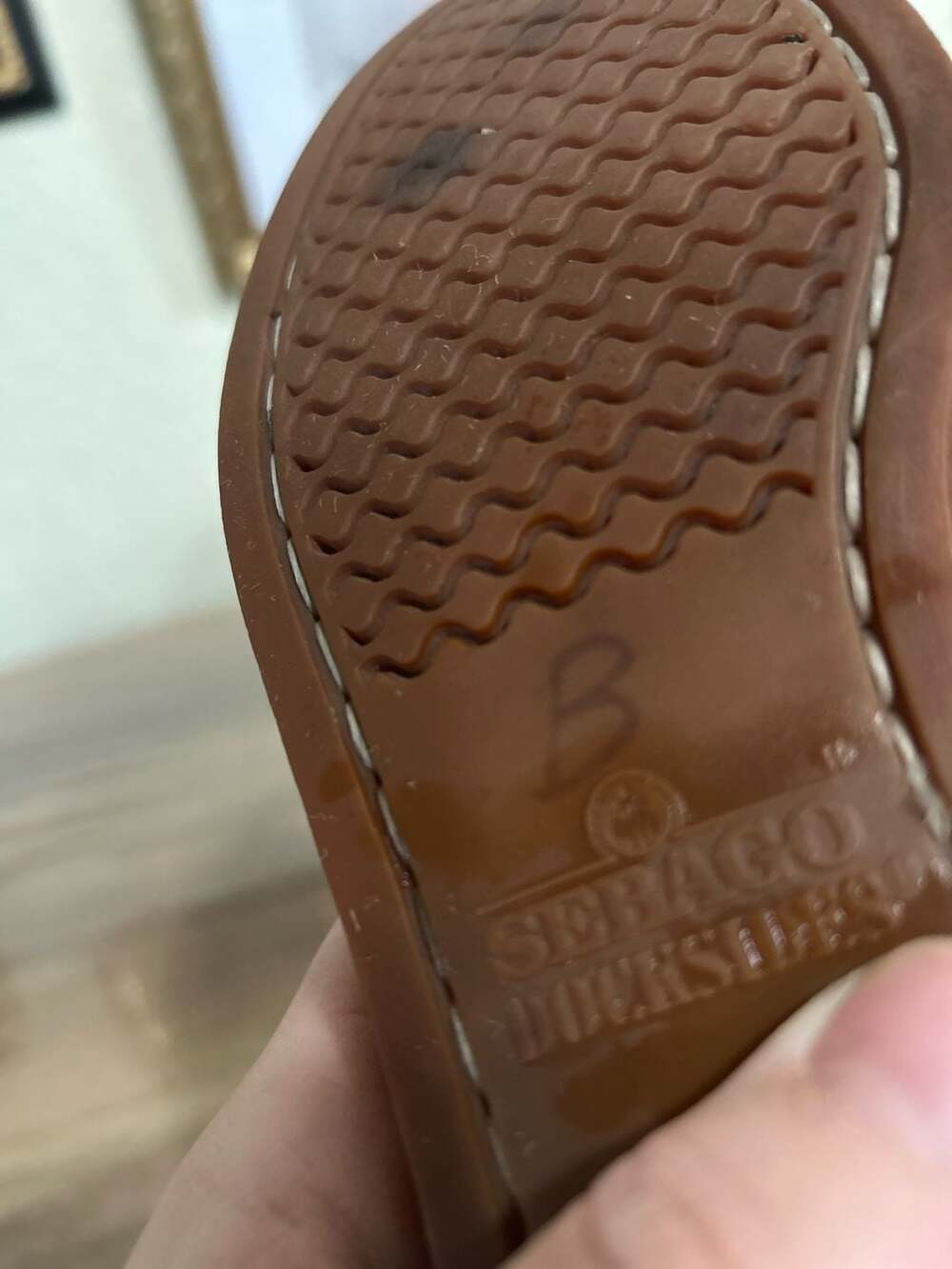 Sebago Docksides Portland Spinnaker Tri-Color Boat Shoes - Picture 8 of 8